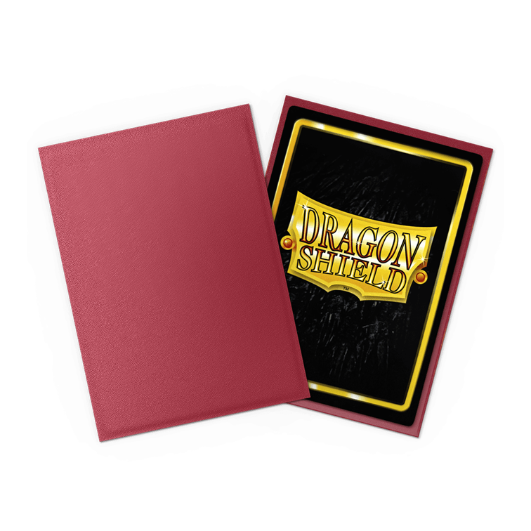 Dragon Shield 100 Matte Non-Glare Sleeve Blood Red (AT-11824)