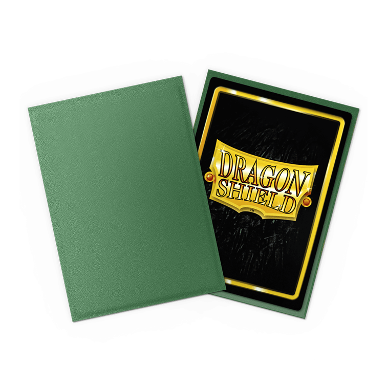 Dragon Shield 100 Matte Non-Glare Sleeve Forest Green (AT-11825)
