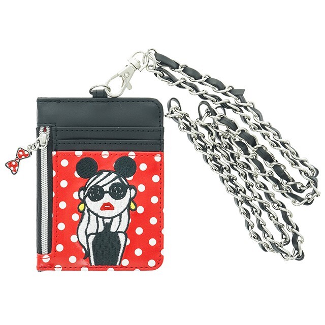 Daichi Miura 設計師系列 圖案 金屬鍊條 票卡夾 票卡包 -香港迪士尼樂園