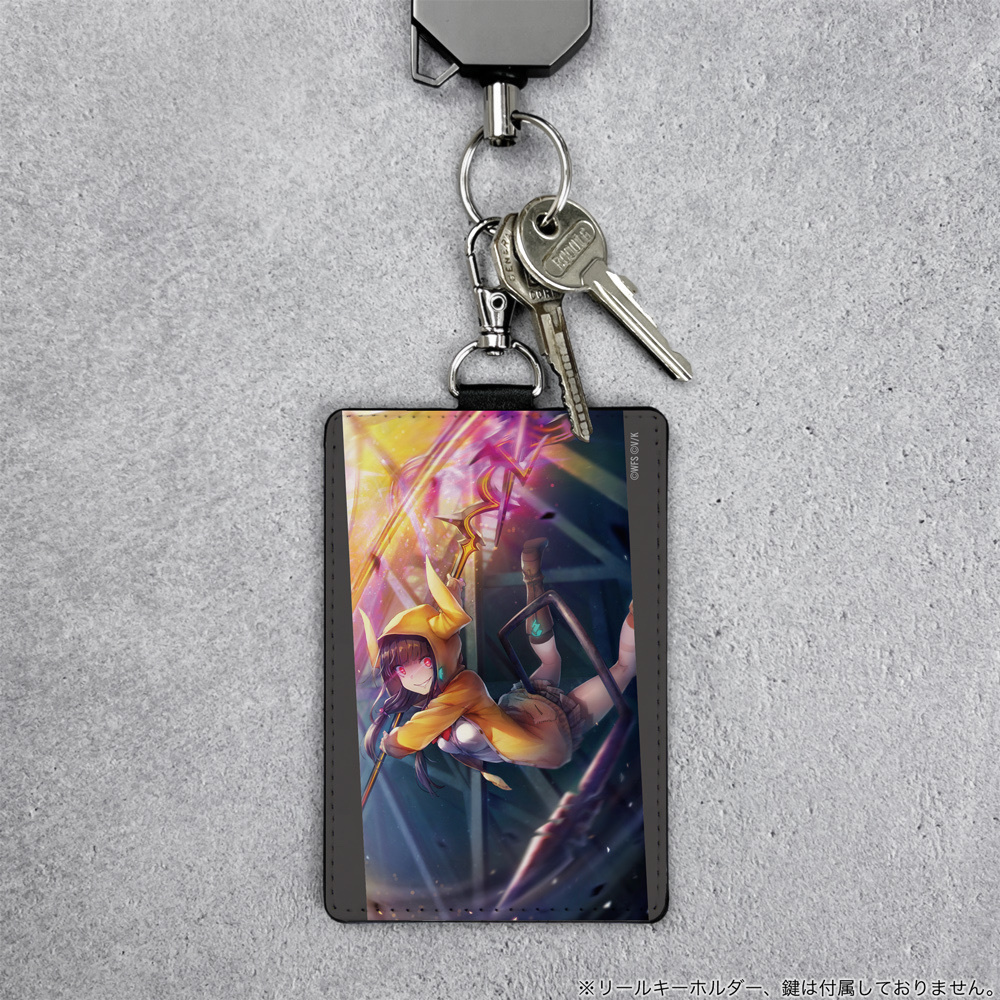 Cospa 0908 朝倉可憐 紅蓮月華のKillrazor パスケース（ナスカン付き） [ヘブンバーンズレッド]