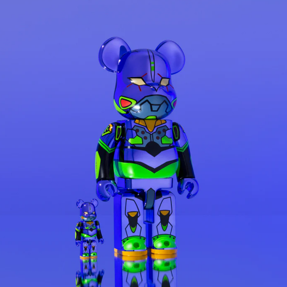 エヴァンゲリオン EVANGELION 初号機 CHROME 100％ & 400％ / 1000% BE@RBRICK