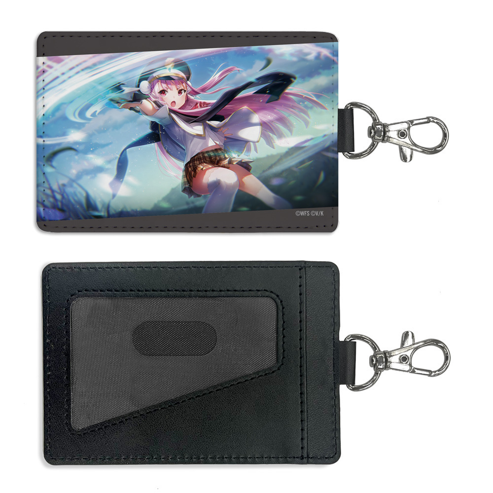 Cospa 0908 國見タマ 気合一閃エンジェルセイラー パスケース（ナスカン付き） [ヘブンバーンズレッド]