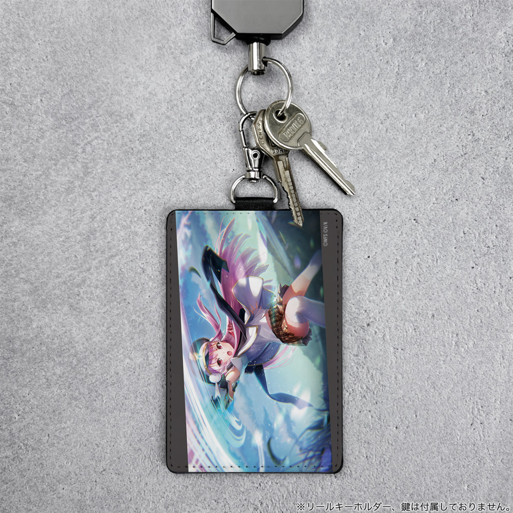 Cospa 0908 國見タマ 気合一閃エンジェルセイラー パスケース（ナスカン付き） [ヘブンバーンズレッド]