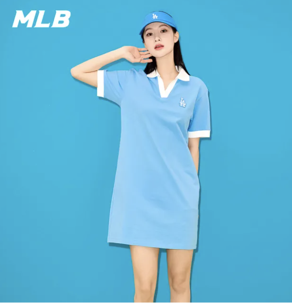 韓國連線 MLB拼色有領OPS（K8 MLB504）