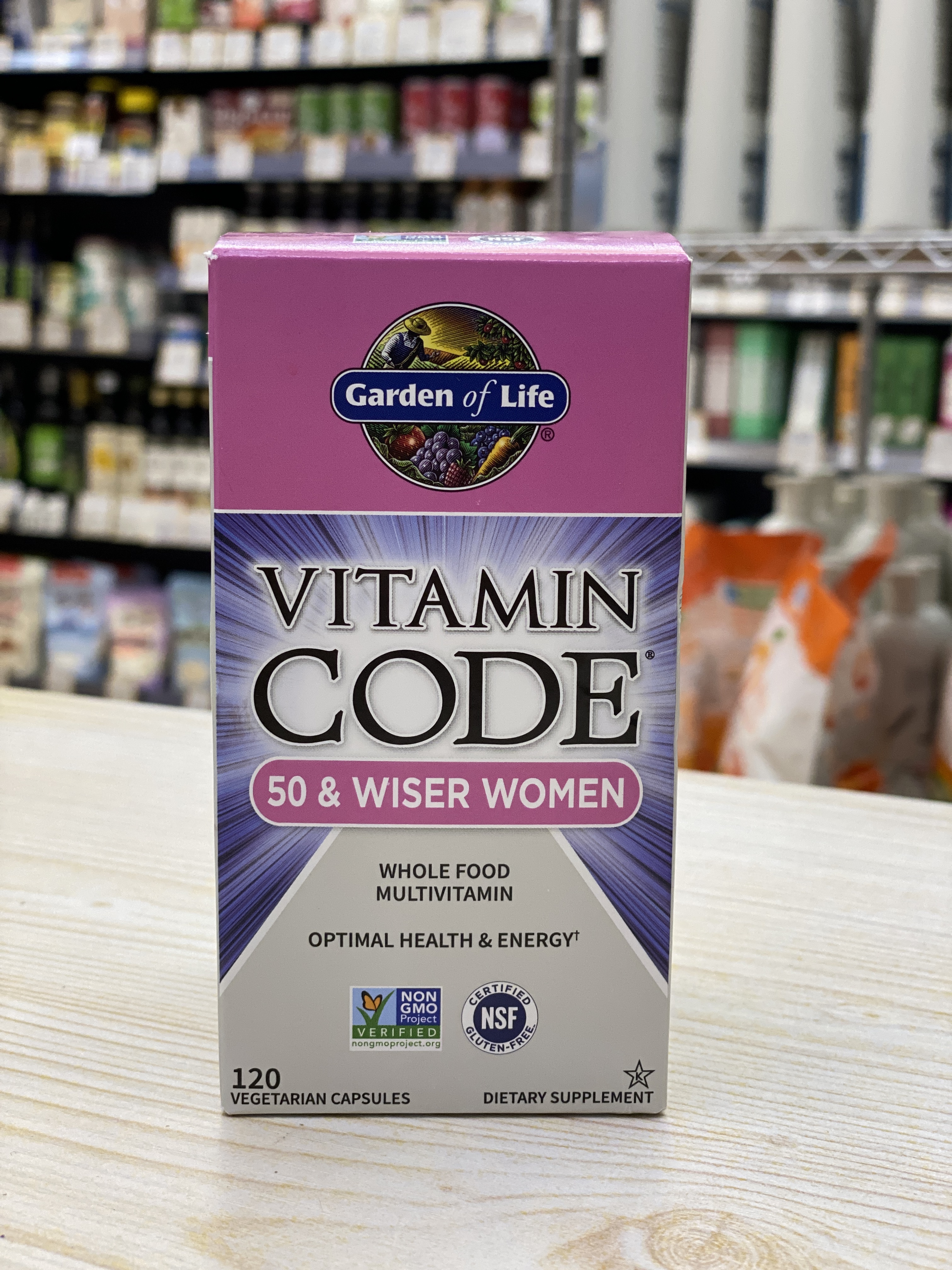 Garden of life 50歲以上女仕全食物綜合維他命 (最佳食用日期為2026年9月30日)