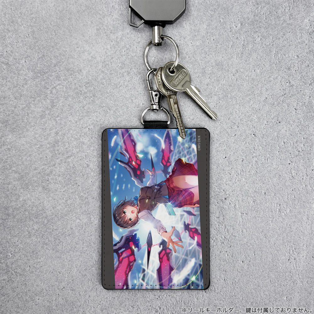 Cospa 0908 蒼井えりか ココロ・Inspire パスケース（ナスカン付き） [ヘブンバーンズレッド]