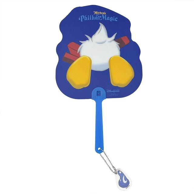 唐老鴨 Donald 鑽牆 圖案 圖案 手持扇 扇子 -香港迪士尼樂園