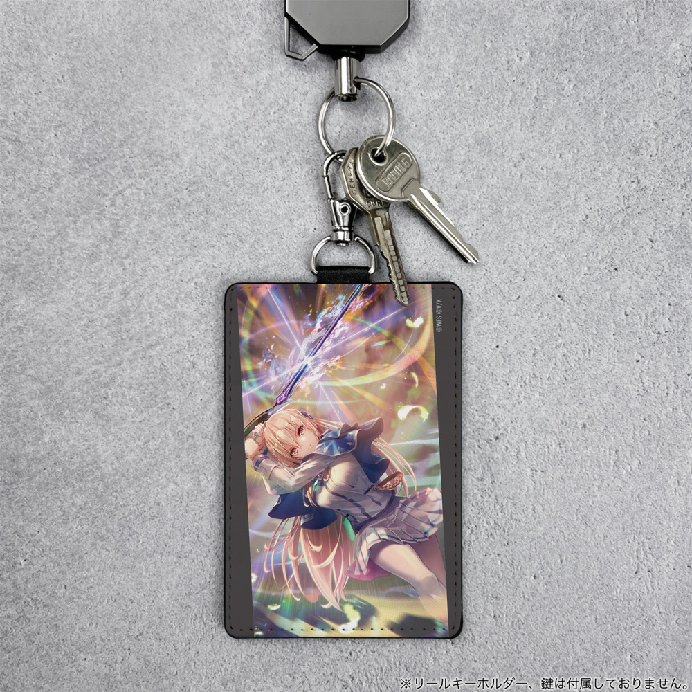 Cospa 0908 白河ユイナ Awakening Iris パスケース（ナスカン付き） [ヘブンバーンズレッド]