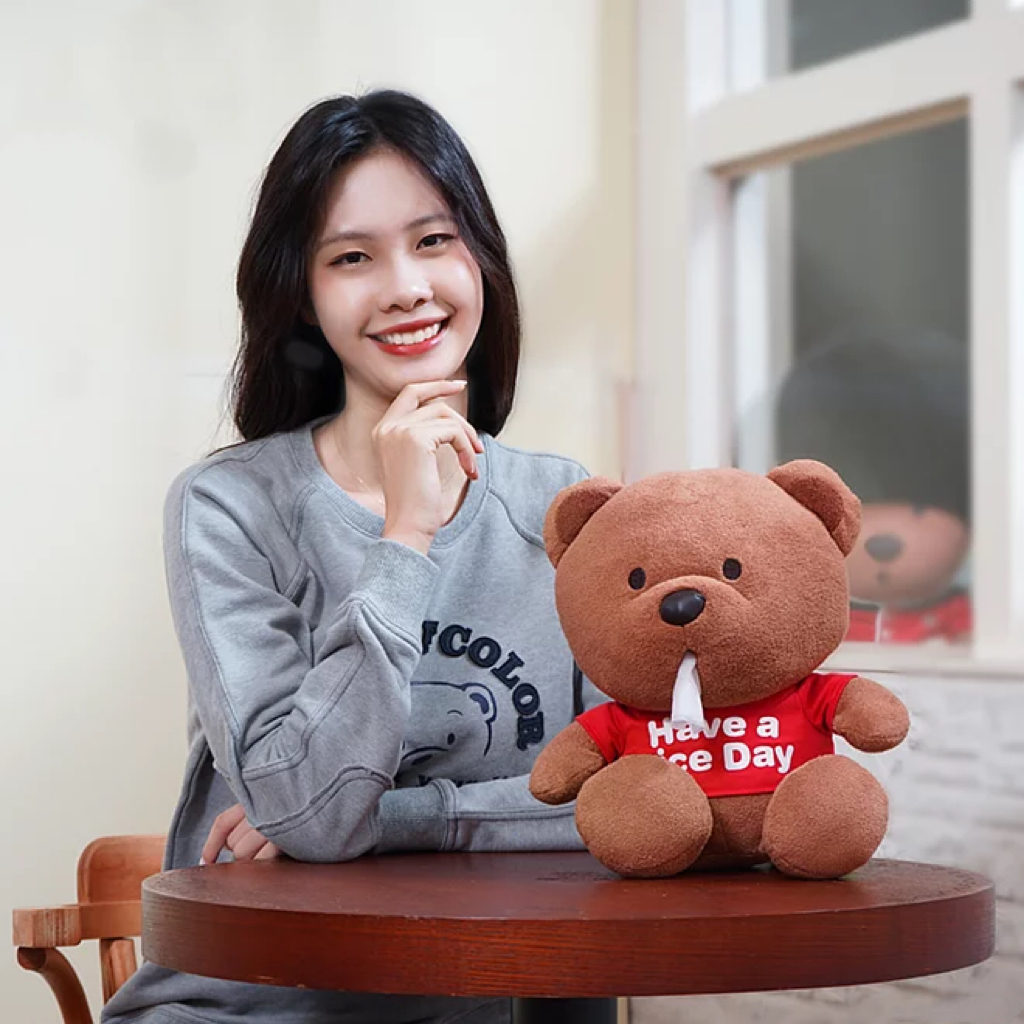 B.O.C 公仔紙巾套 - 有美好一天（ Have a Nice Day ）