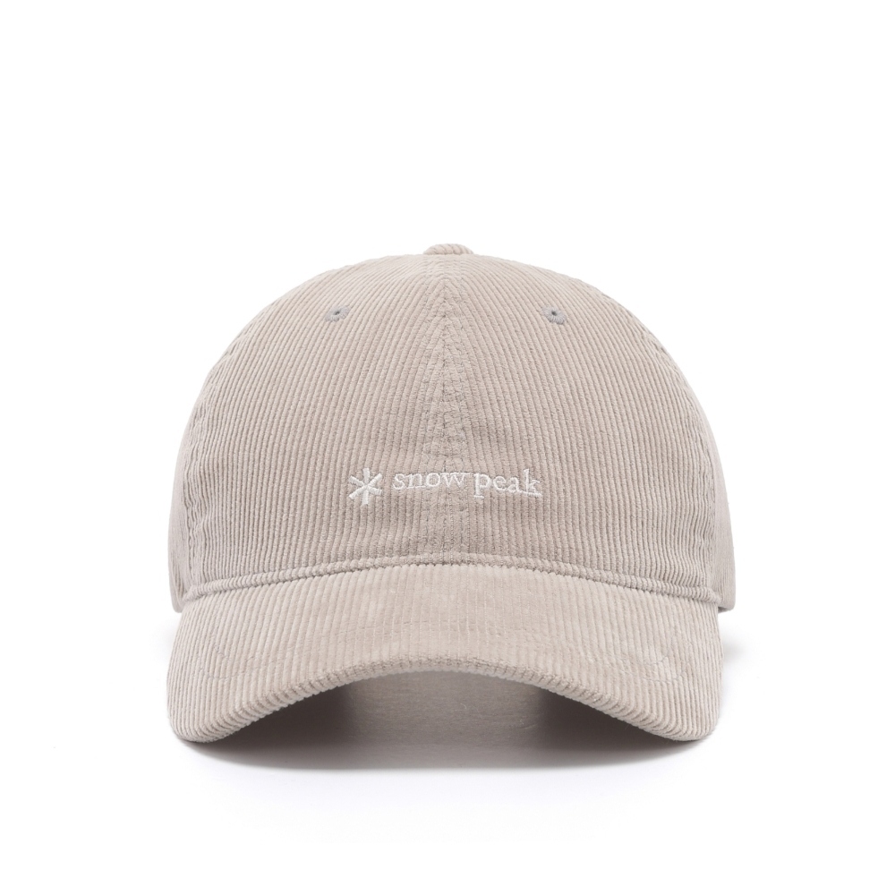 【代購】Snow Peak 雪諾必克 Corduroy Ball Cap 燈芯絨 棒球帽 鴨舌帽 帽子 S25FUF-BC63