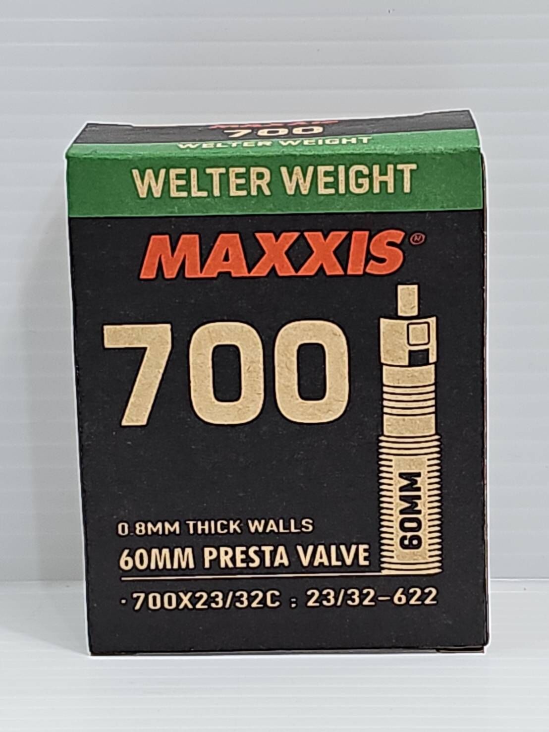 瑪吉斯 MAXXIS 700*23/32C 60mm 公路車內胎 可拆氣嘴內胎 法式內胎 法式氣嘴長度 60mm 適用 700*23C~32C外胎