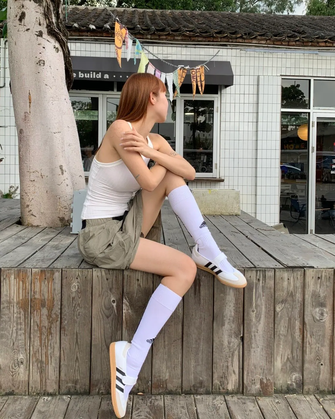 Adidas Samba Jane 白色 瑪莉珍鞋 女款 JR1402