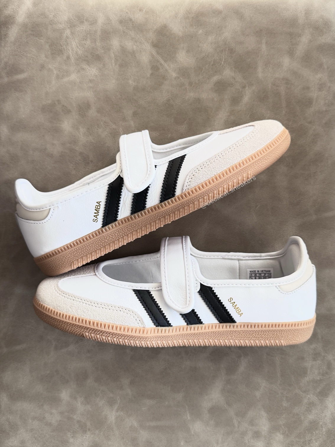 Adidas Samba Jane 白色 瑪莉珍鞋 女款 JR1402