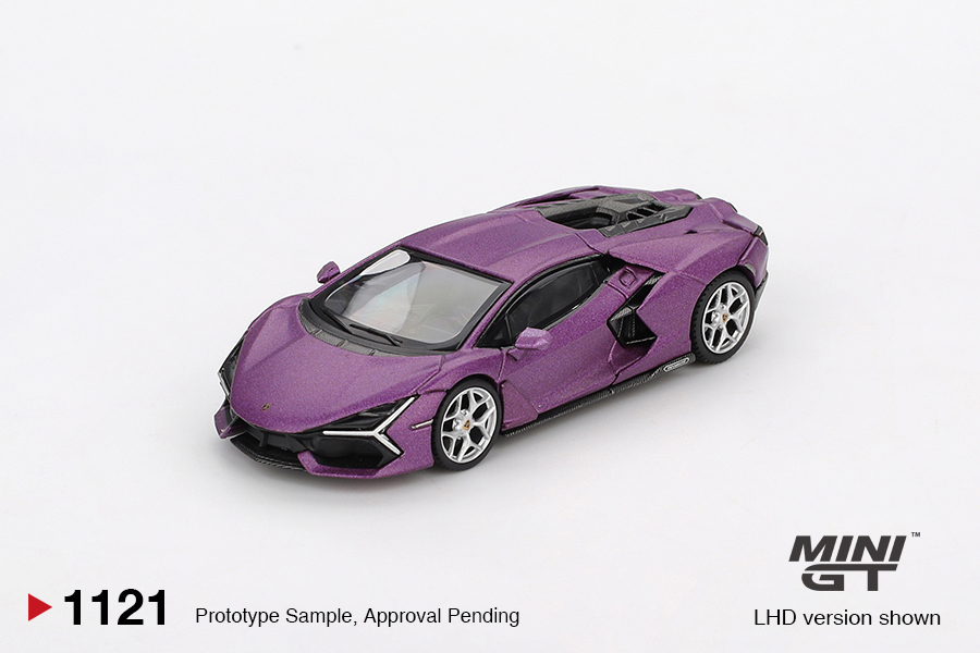 【預訂】Mini GT 1121 Lamborghini Revuelto Viola 30th Matte