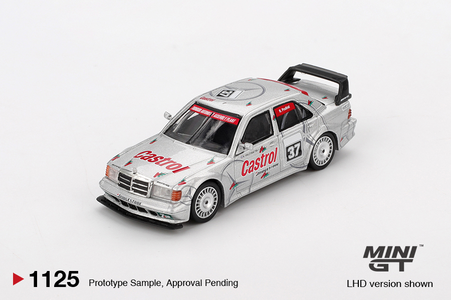 【預訂】Mini GT 1125 Mercedes-Benz 190E 2.5-16 Evolution II #37 1995 SE Asia Touring Car Championship