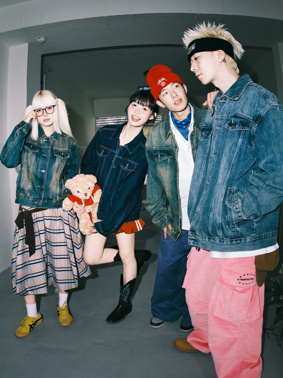 LEMANISM 美式復古做舊 牛仔外套