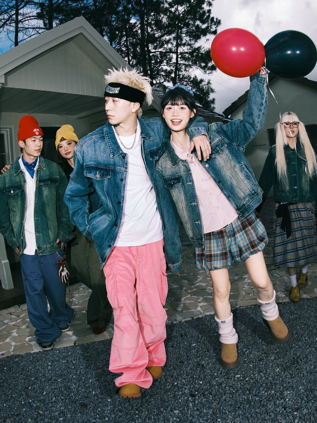 LEMANISM 美式復古做舊 牛仔外套