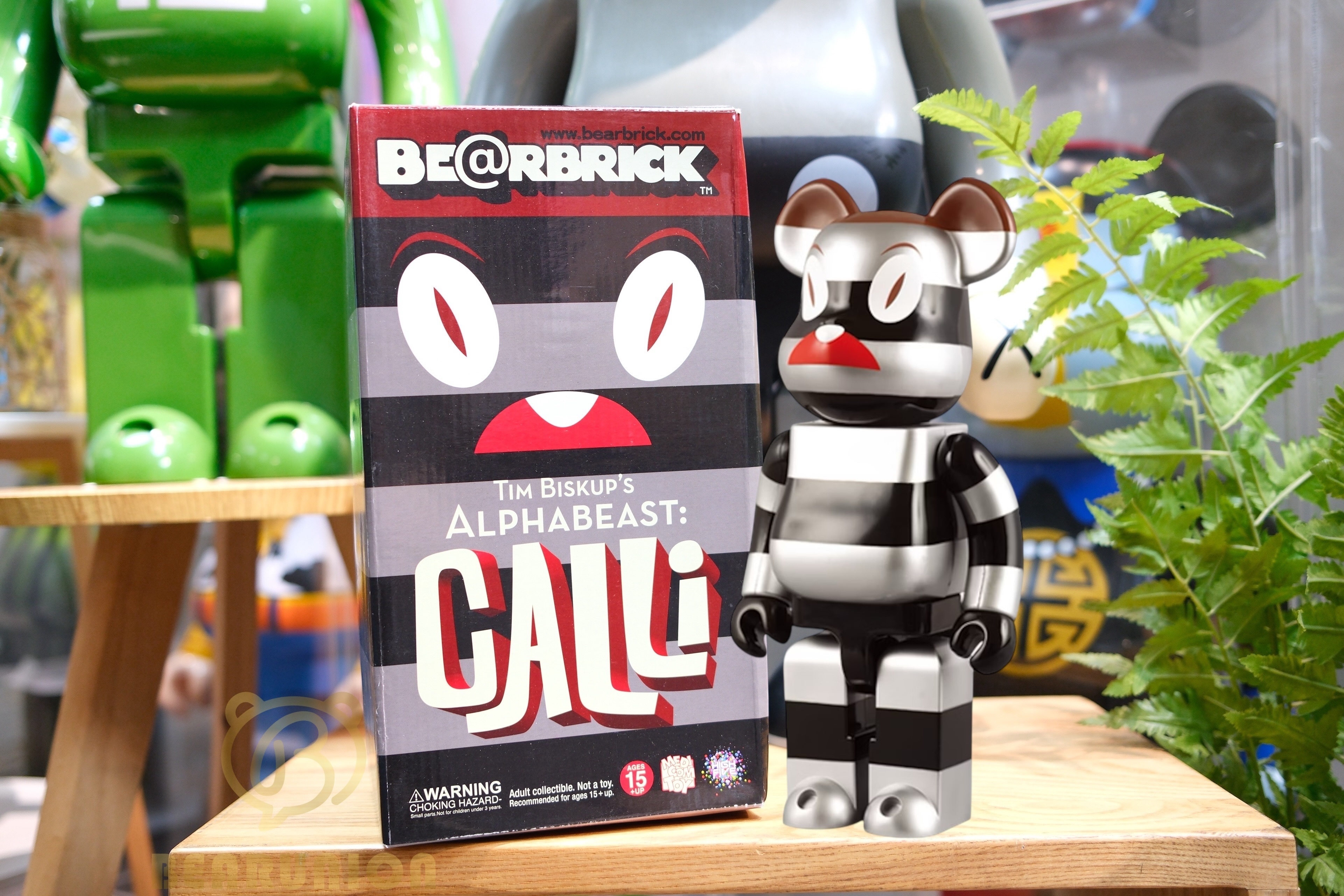🥇現貨🥇Bearbrick 400% CALLI 2007