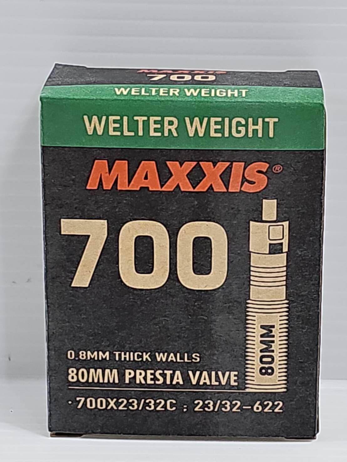 瑪吉斯 MAXXIS 700*23/32C 80mm 公路車內胎 可拆氣嘴內胎 法式內胎 法式氣嘴長度 80mm 適用 700*23C~32C外胎