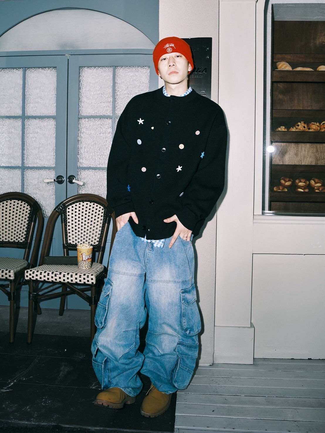 LEMANISM 童趣別釦針織毛衣外套