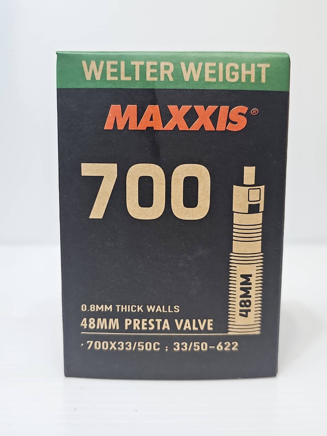 瑪吉斯 MAXXIS 700*33/50C 公路車內胎 法式氣嘴內胎 氣嘴長度 48mm  可拆氣嘴 內胎 適用 700*33C~50C 外胎用