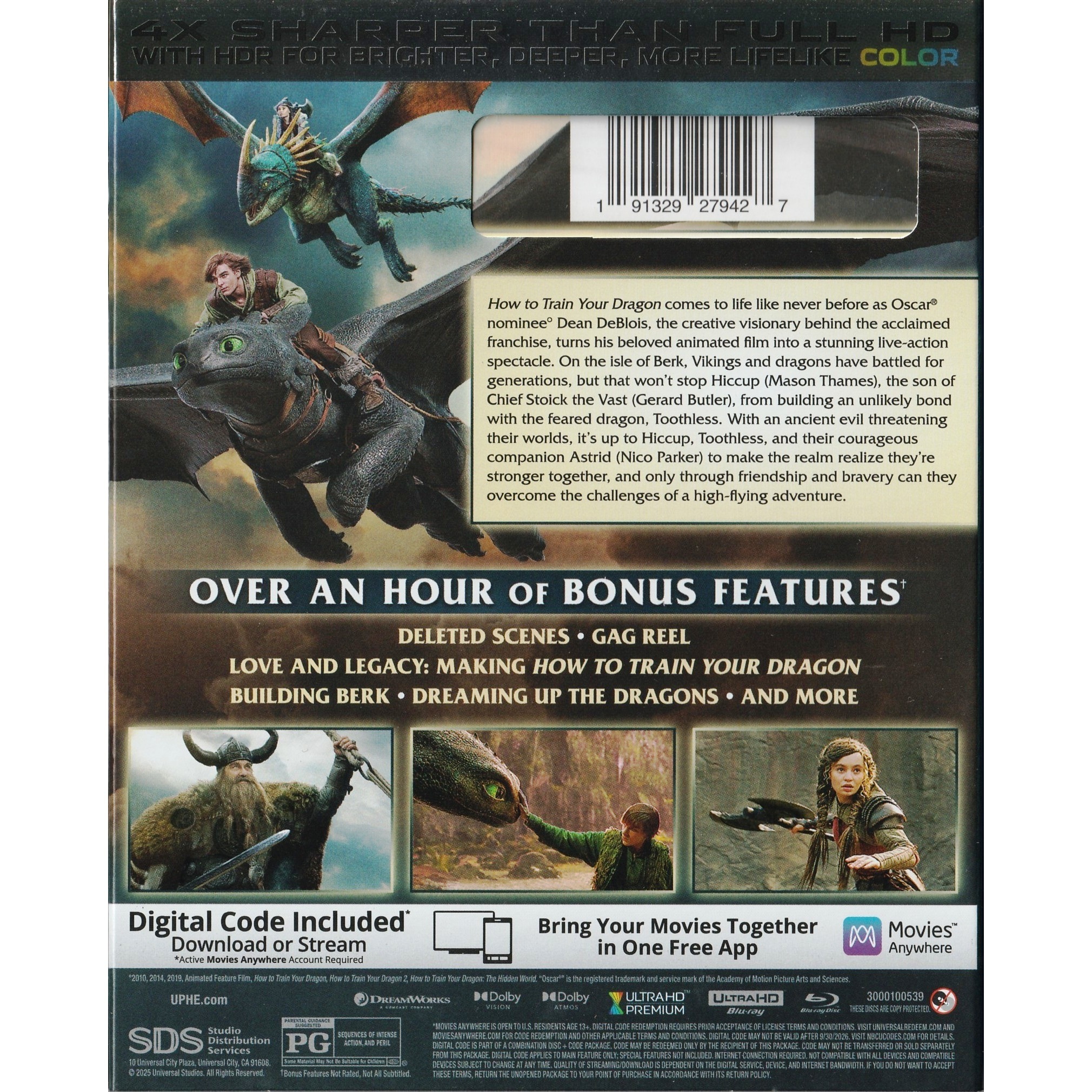How to Train Your Dragon (2025) (4K Ultra HD + Blu-ray) (US Version)