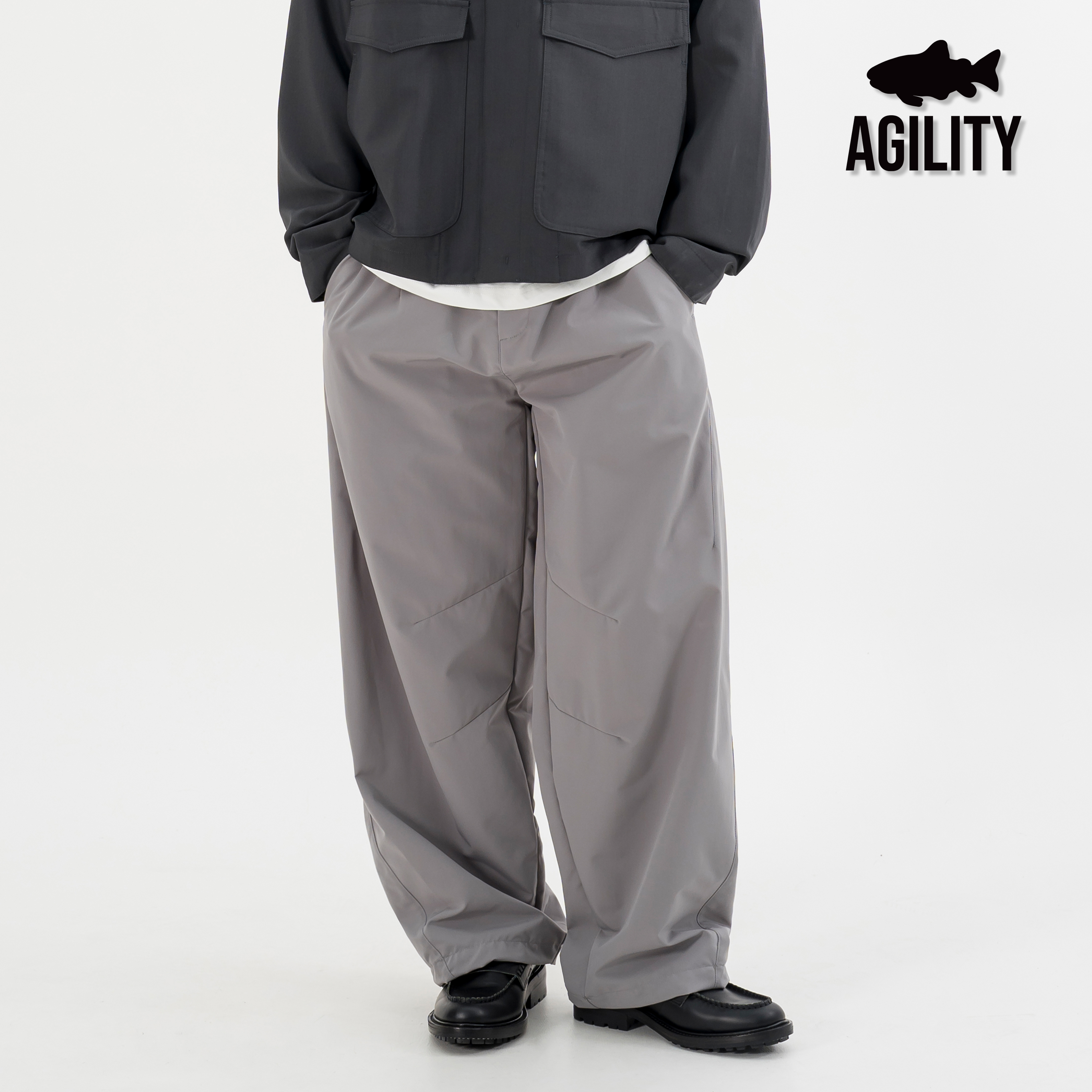 AGILITY SOLOTEX® Tailored Track Pants 機能 寬版 剪裁長褲 [A-SOL-P]