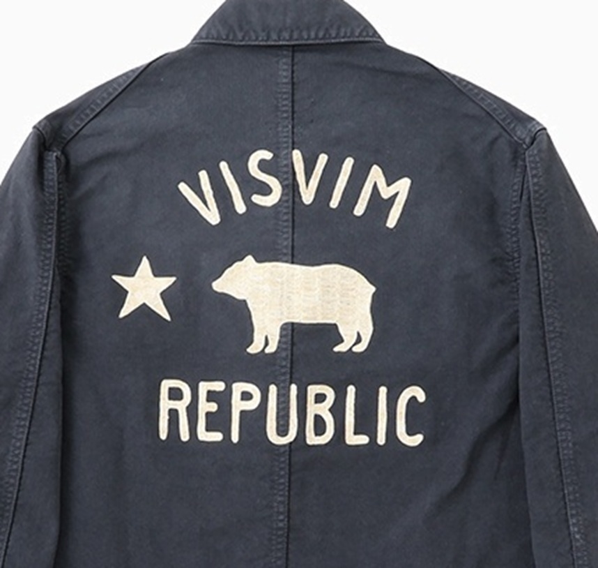 LAST PCS: VISVIM COVERALL DMGD G.CORDS JACKET - NAVY PRE ORDER ITEM (預訂中)