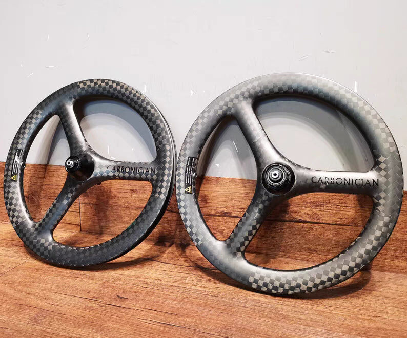 Carbonician 碳纖維三刀 305/349/355 小輪車輪組