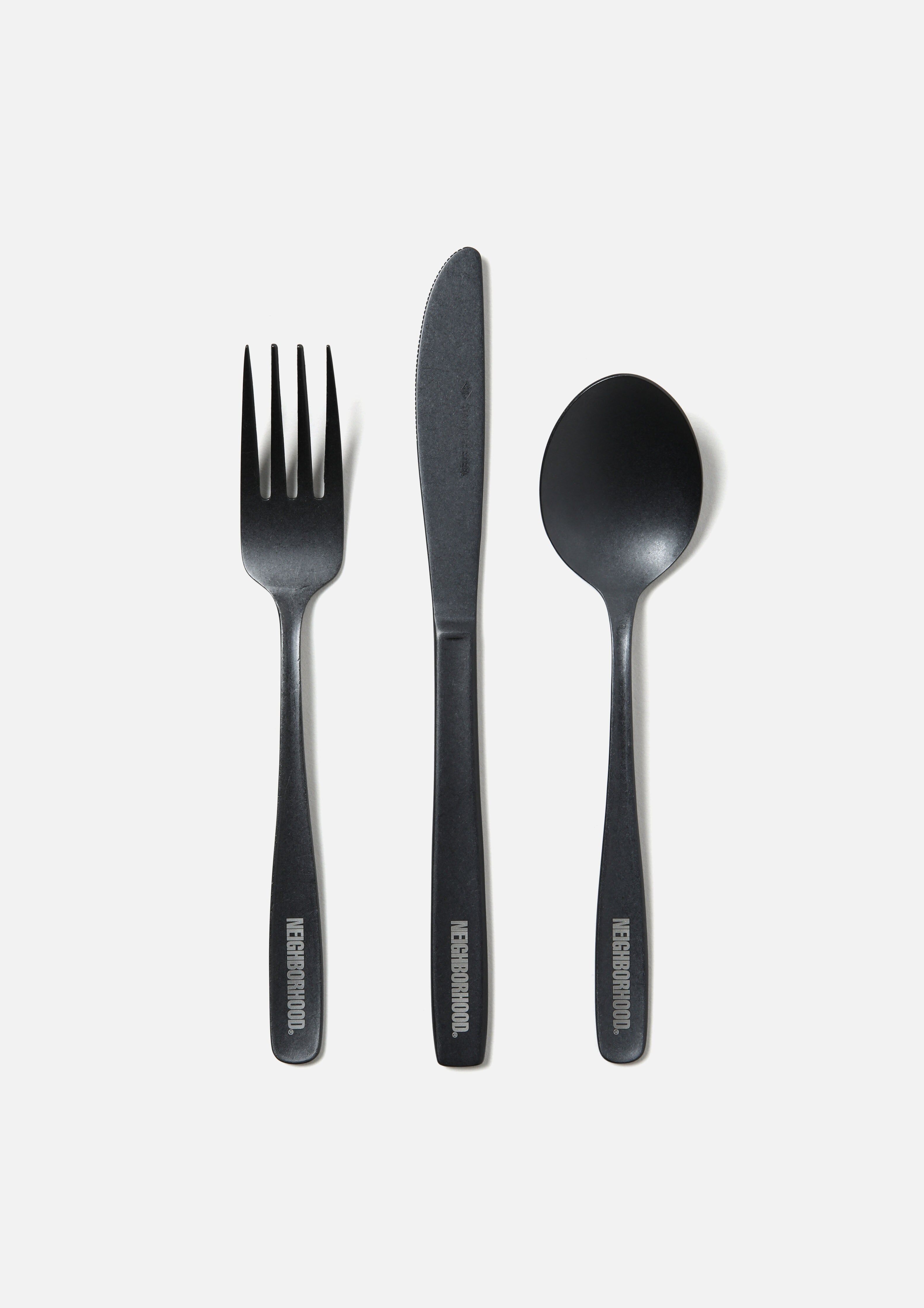 2025AW NEIGHBORHOOD NBHD CI CUTLERY SET 餐具組刀叉湯匙現貨