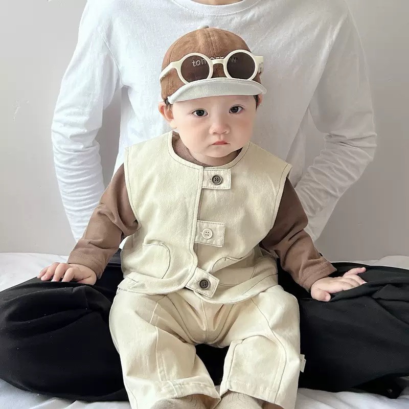 可愛動物塗鴉背心