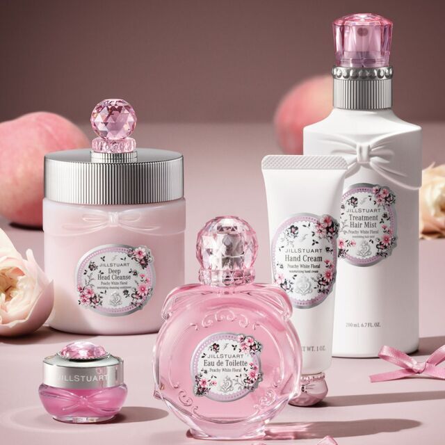 [限定] JILL STUART Story of Fragrances Peachy White Floral 蜜桃白花香系列