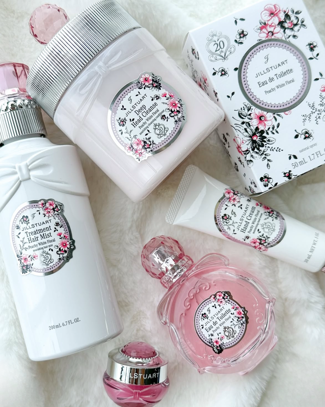 [限定] JILL STUART Story of Fragrances Peachy White Floral 蜜桃白花香系列