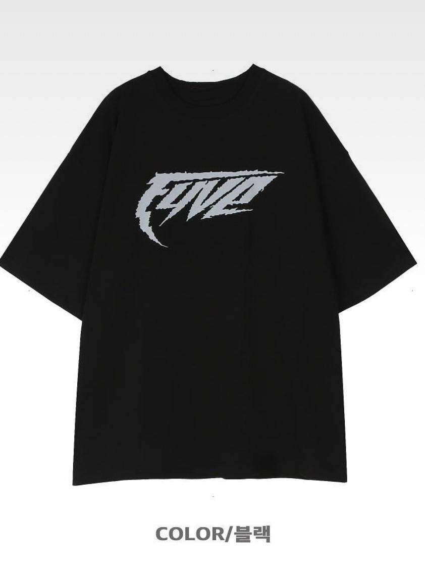 OverSize英文字短袖Tee T5800