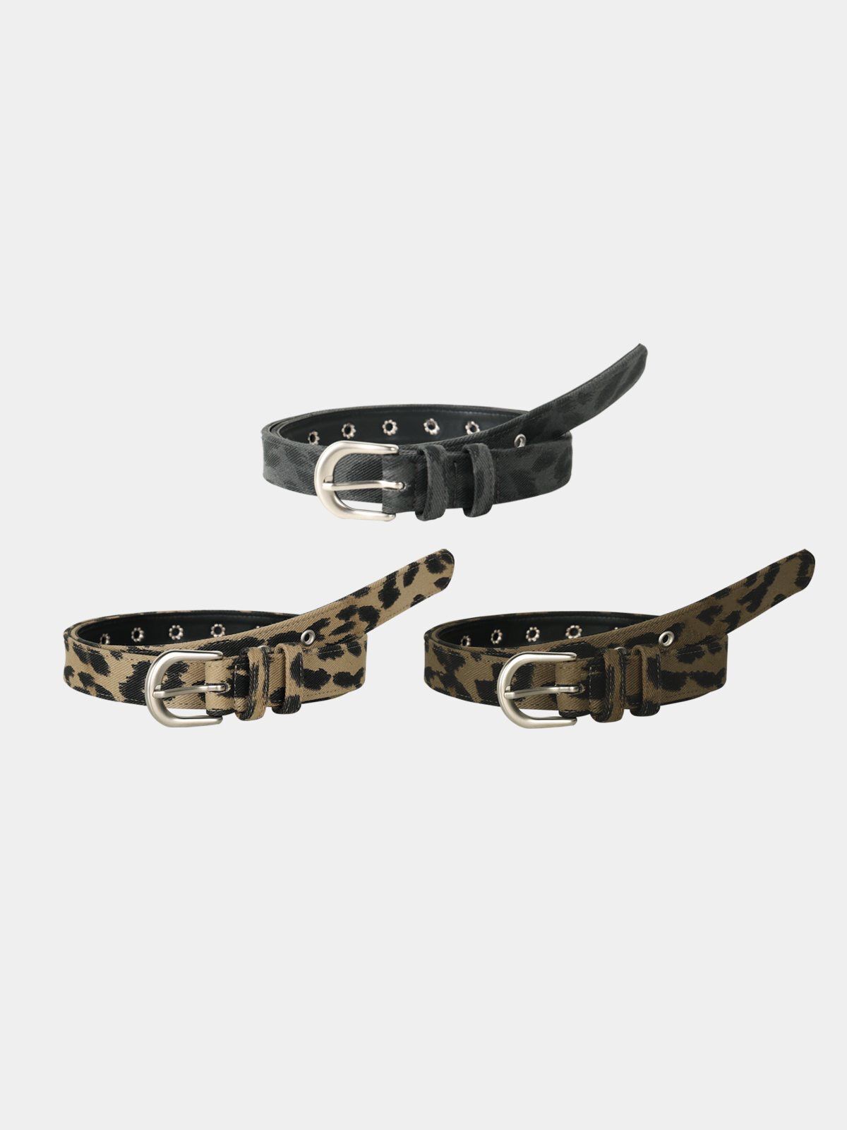 豹紋皮帶 OWN-107A