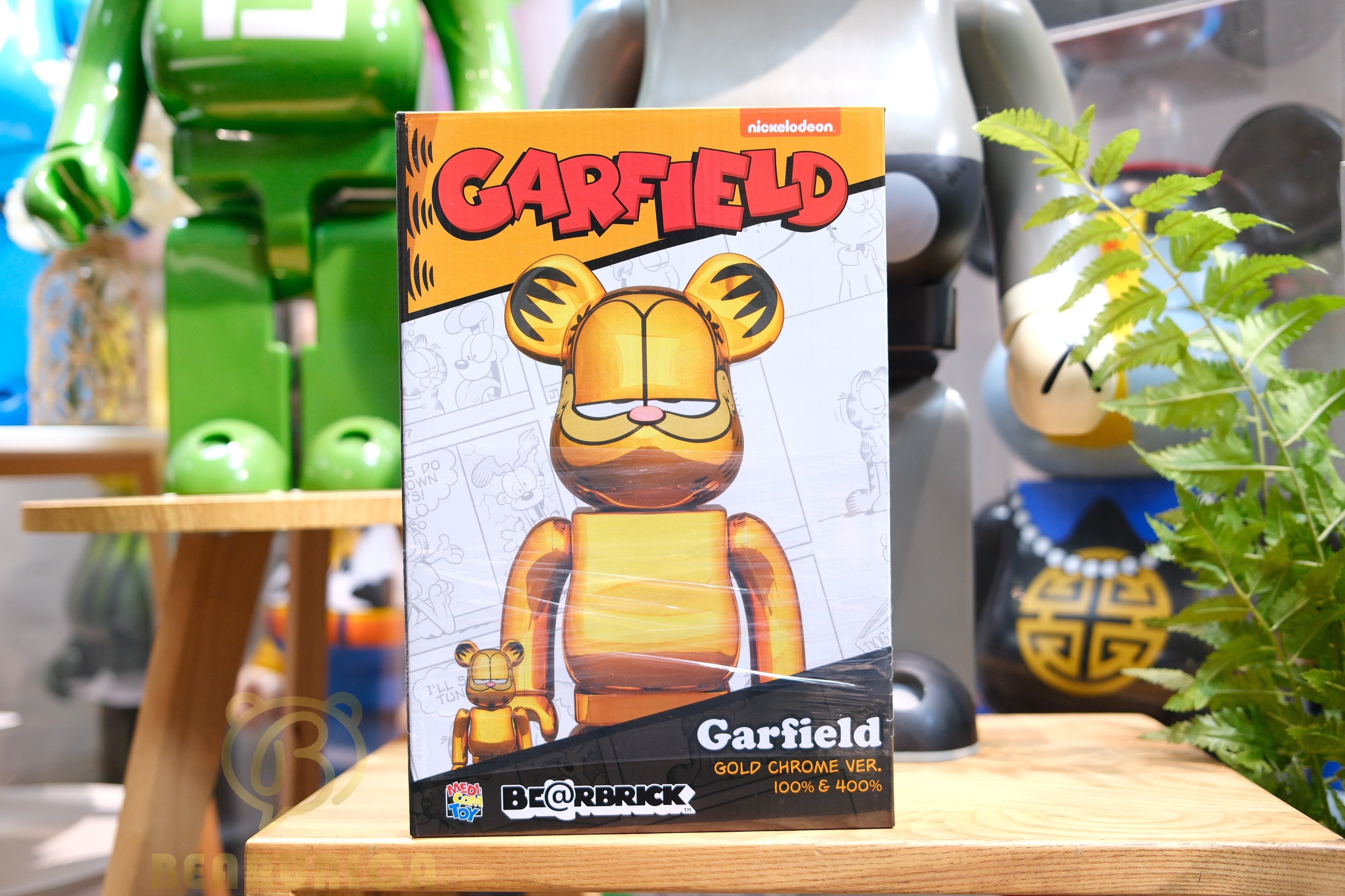 🥇現貨🥇Bearbrick 400% 100% Garfield