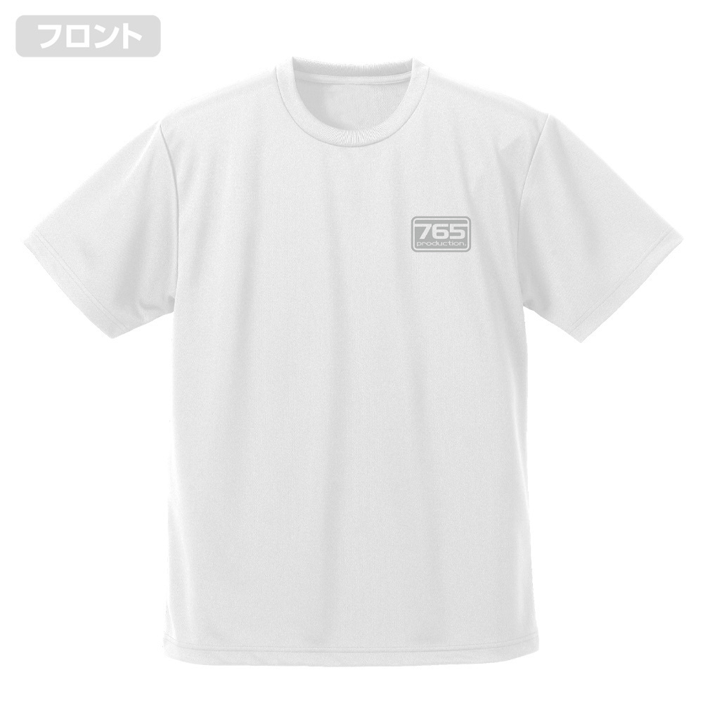 Cospa 0908 765プロ ロゴ ドライTシャツ [THE IDOLM＠STER] WHITE