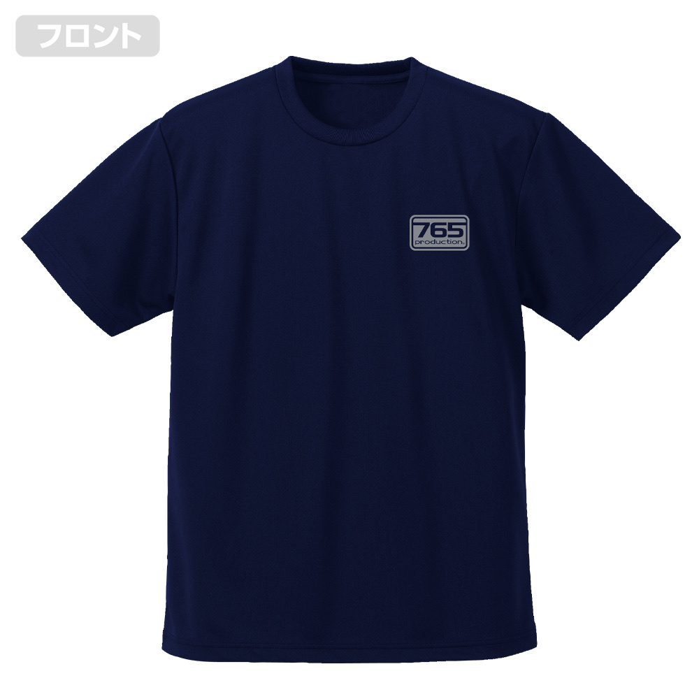 Cospa 0908 765プロ ロゴ ドライTシャツ [THE IDOLM＠STER] NAVY