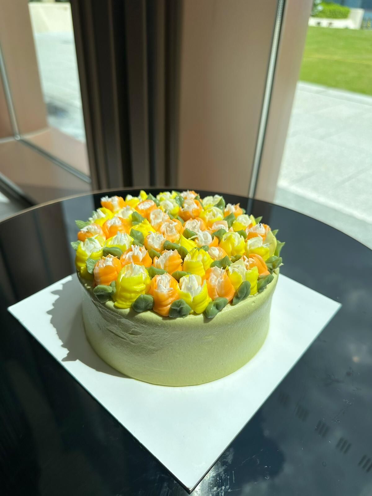 鬱金香花束蛋糕