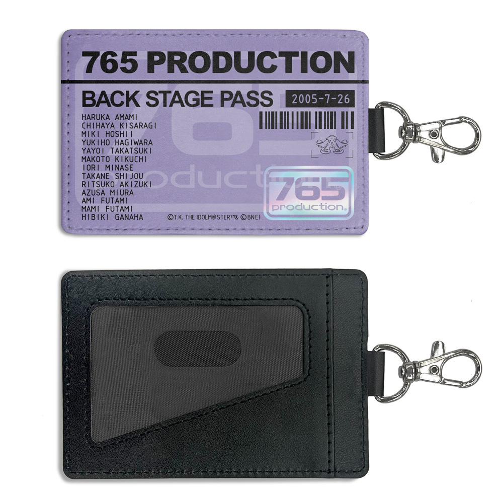 Cospa 0908 765プロ ロゴ パスケース（ナスカン付き） [THE IDOLM＠STER]