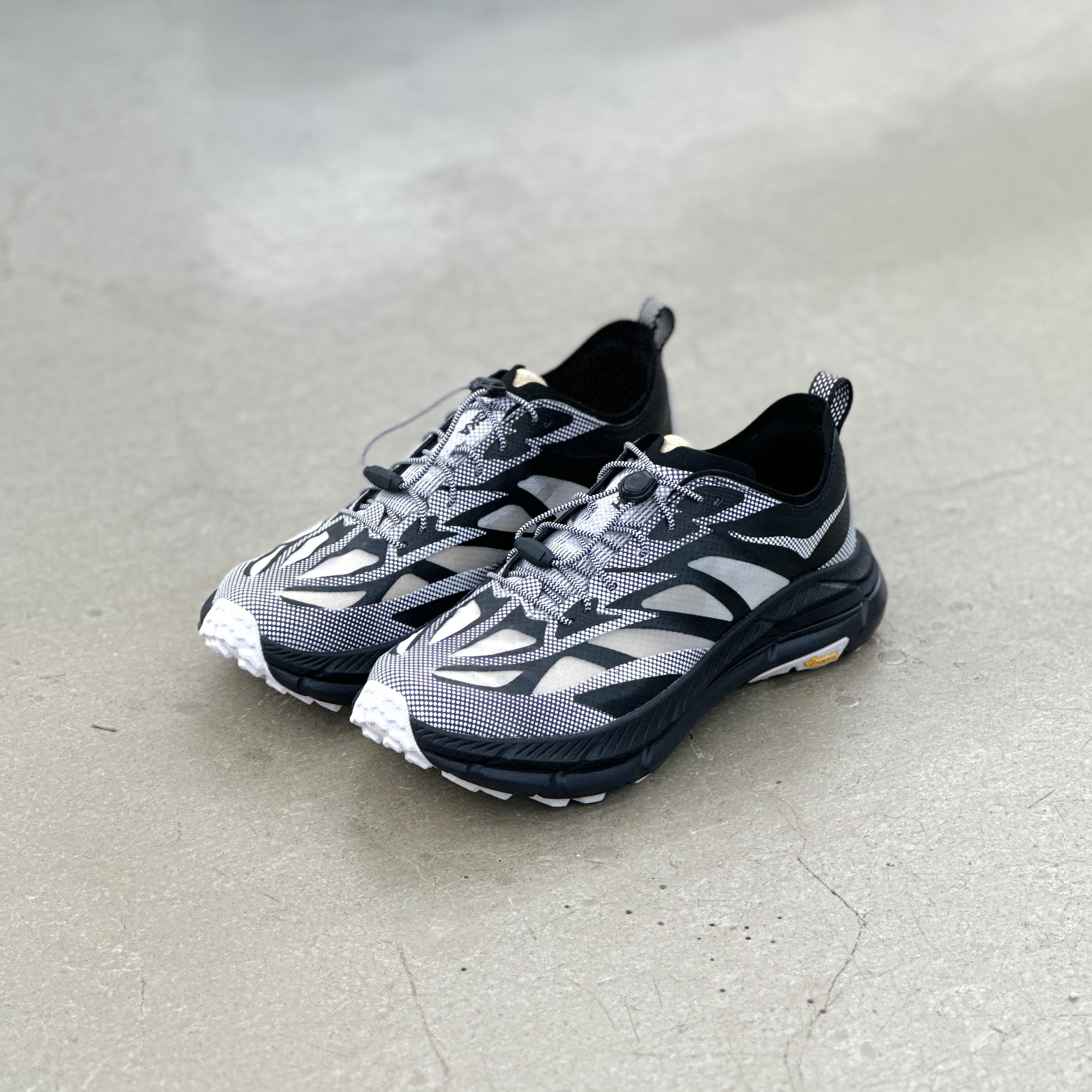 Hoka One One Mafate Speed 4 Lite Black White | 1168971BWHT