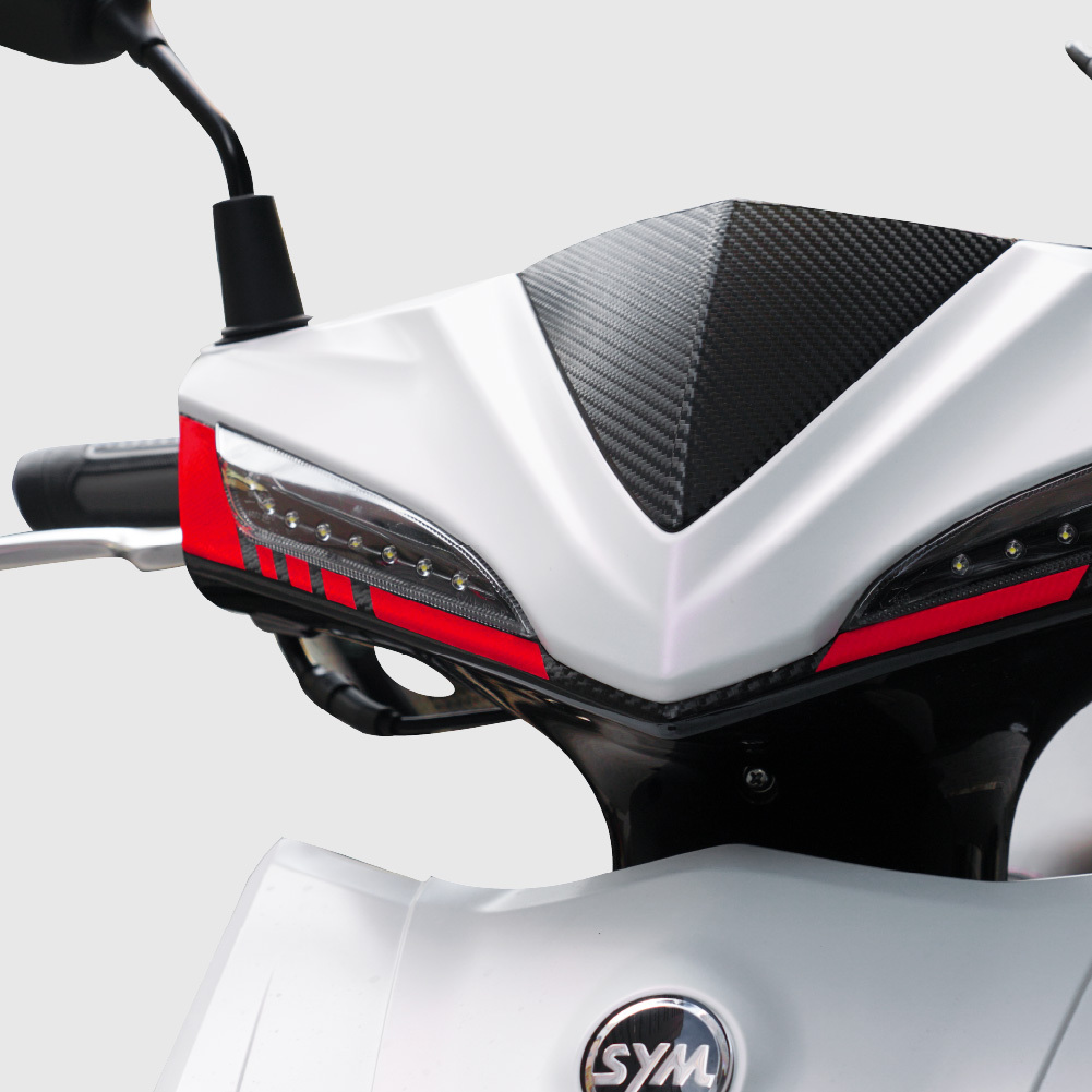 三陽 SYM JET SL SUPERC 專用｜反光燈眉飾貼 車身改造反光貼紙