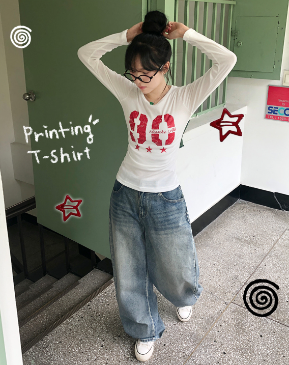 早秋預訂｜90 SLIM FIT長袖T 恤