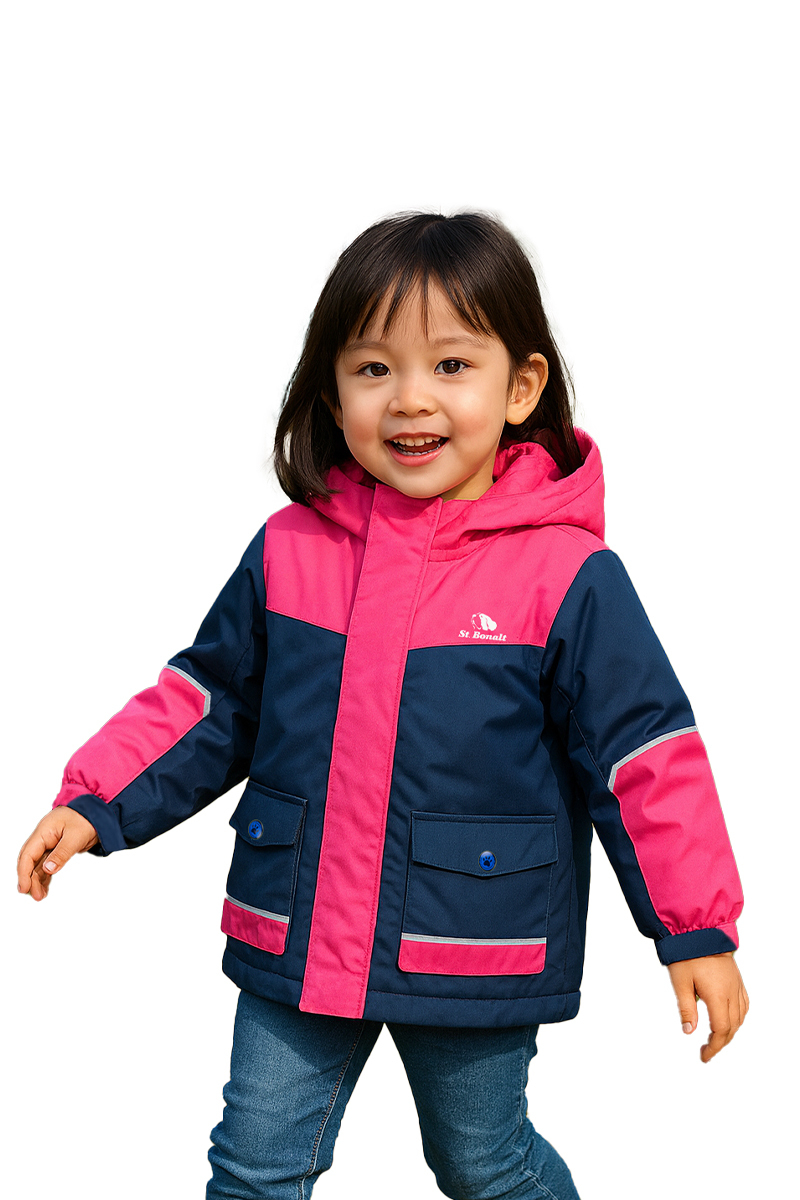 羽絨防寒外套｜女童 8108 (防水、防風、透氣、透濕)