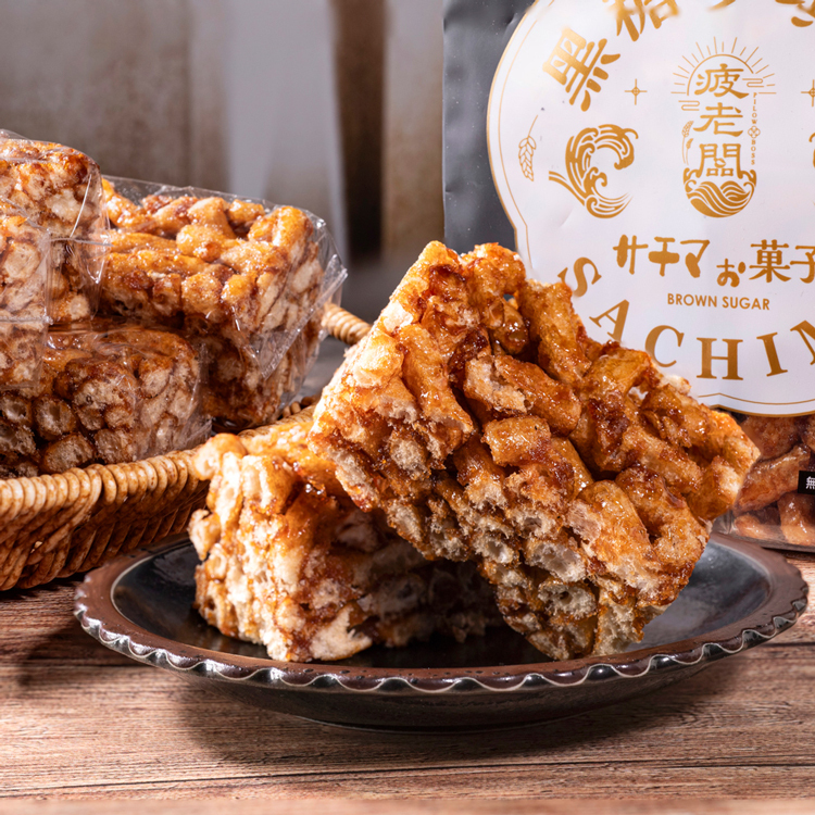 【FUN JIA】黑糖沙琪瑪 25*16g/袋