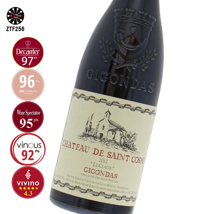 Chateau de Saint Cosme Gigondas Le Claux 2012