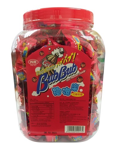 四洲泡泡樂糖可樂味 - 700克