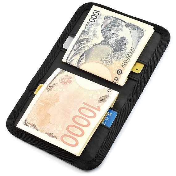 VanNuys E589 Slim Waterproof Aging Nylon Wallet