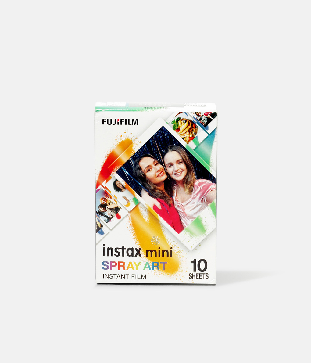 FUJIFILM instax mini 拍立得底片-噴畫 (10張)