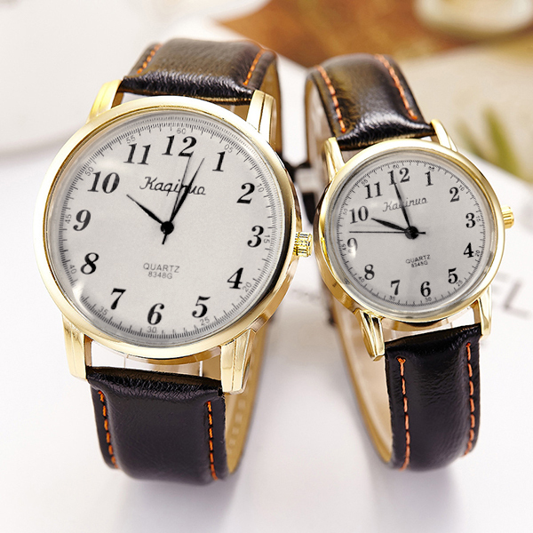 JK KOREA Quartz belt watch for men and women, couple watch J0915